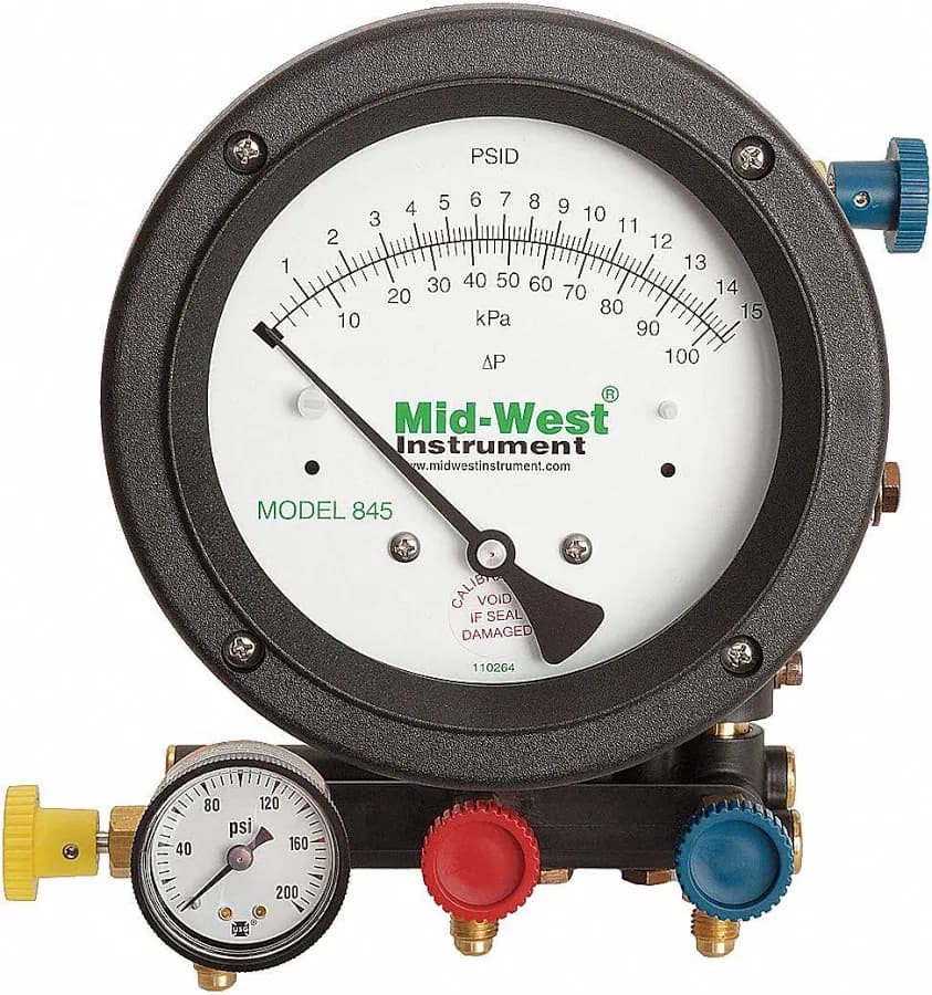 Bac-Flo 3 backflow test kit — 3 valve